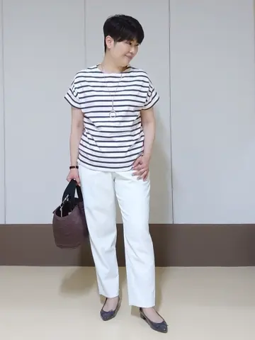 自由区 田中 コーディネート画像