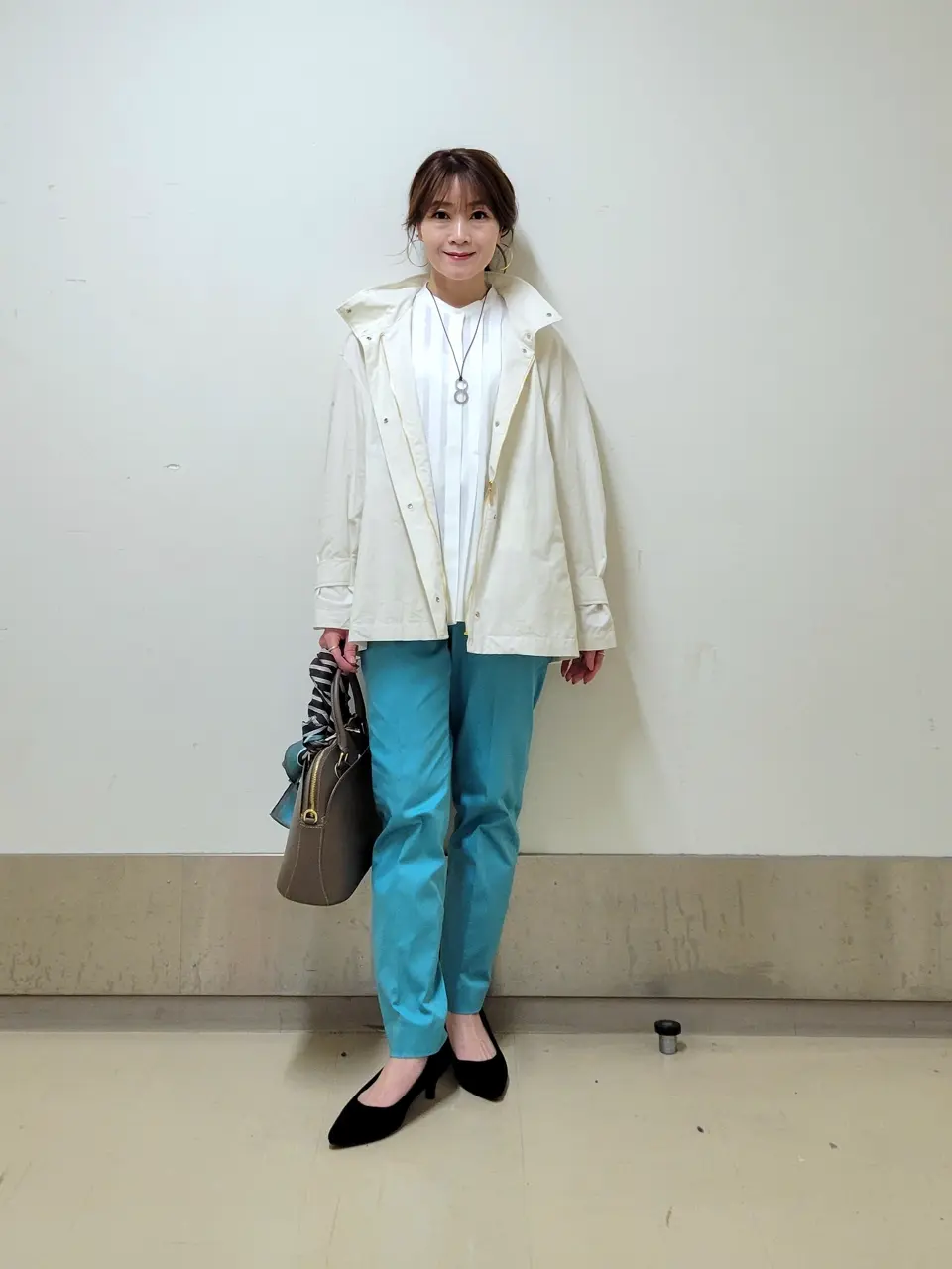 自由区 濱地 コーディネート画像