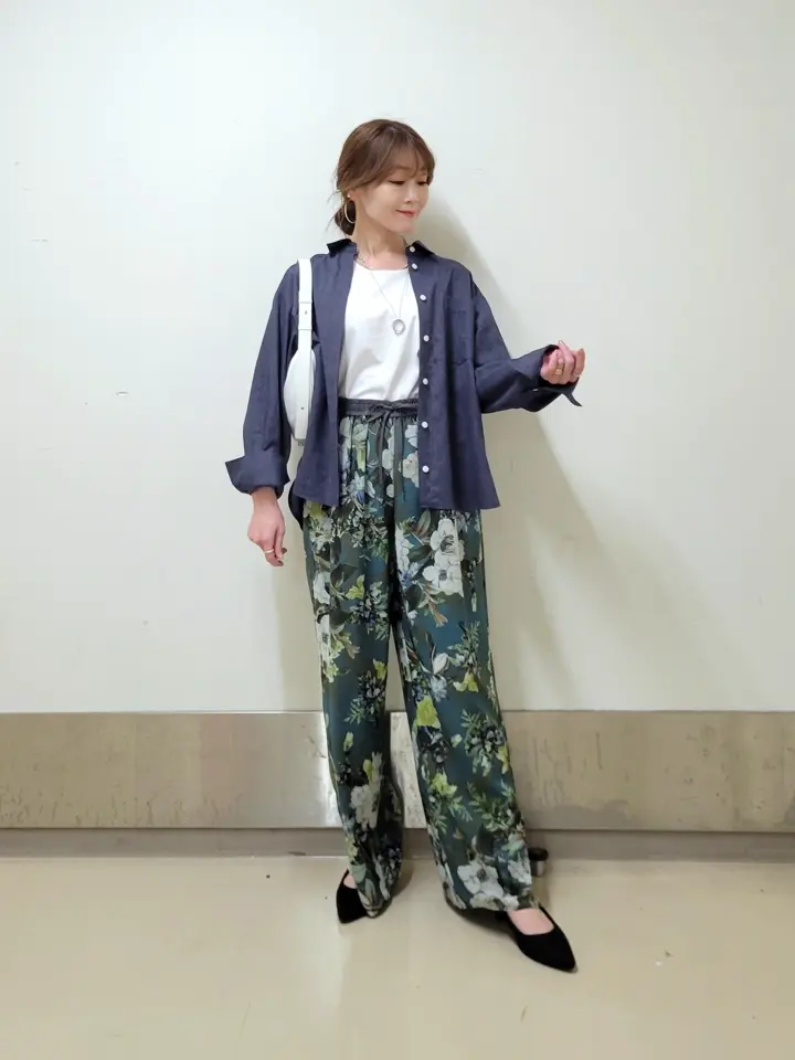 自由区 濱地 コーディネート画像