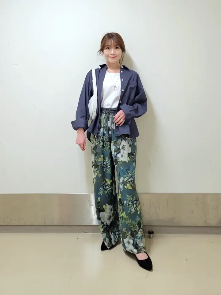 自由区 濱地 コーディネート画像