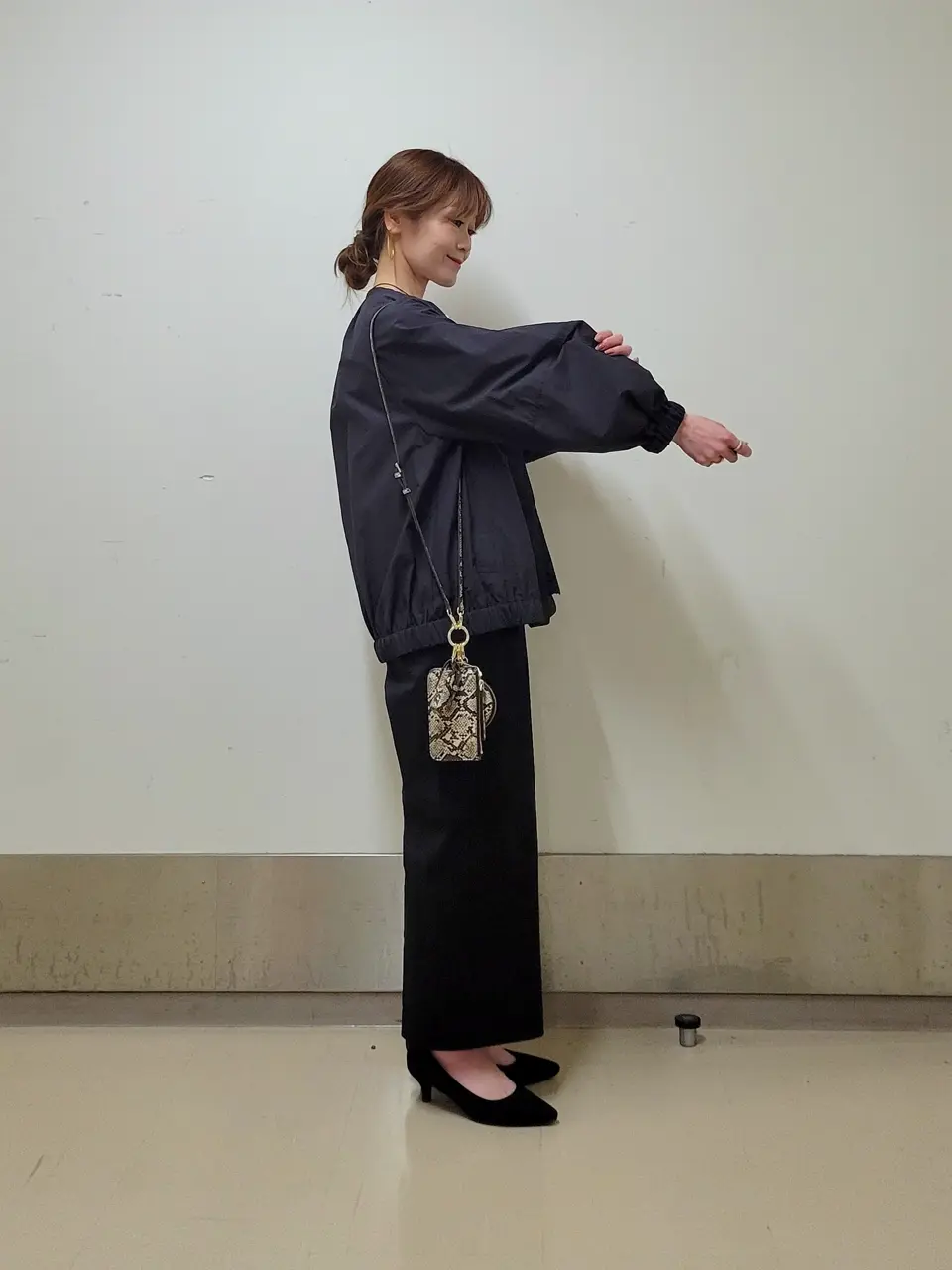 自由区 濱地 コーディネート画像