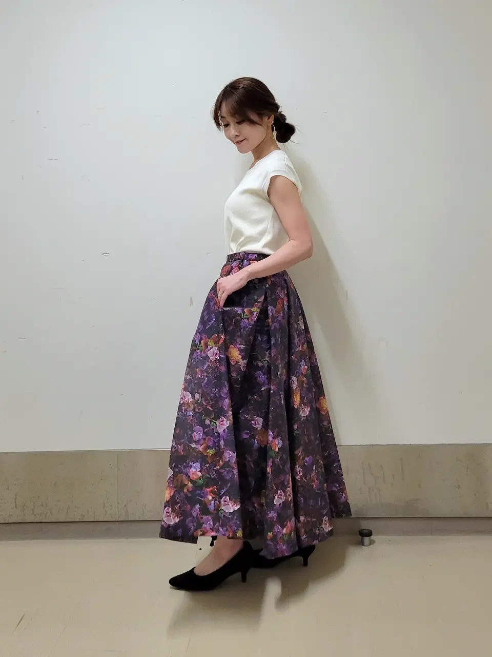 自由区 濱地 コーディネート画像