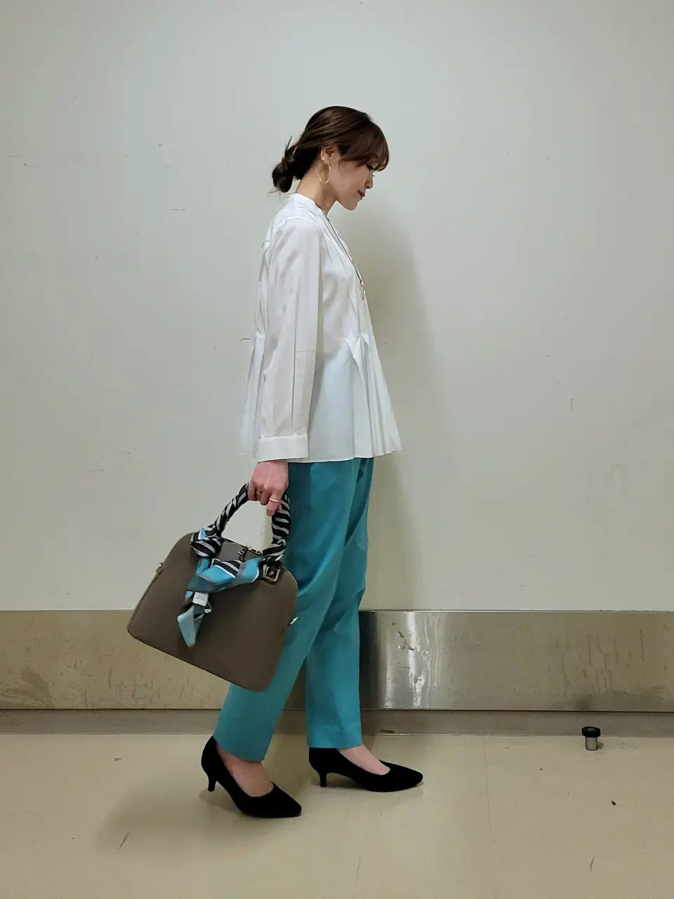 自由区 濱地 コーディネート画像