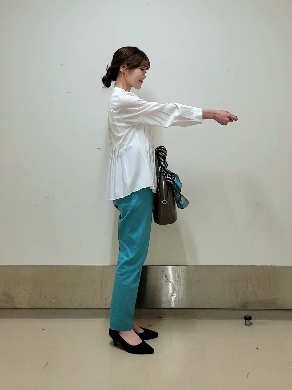 自由区 濱地 コーディネート画像