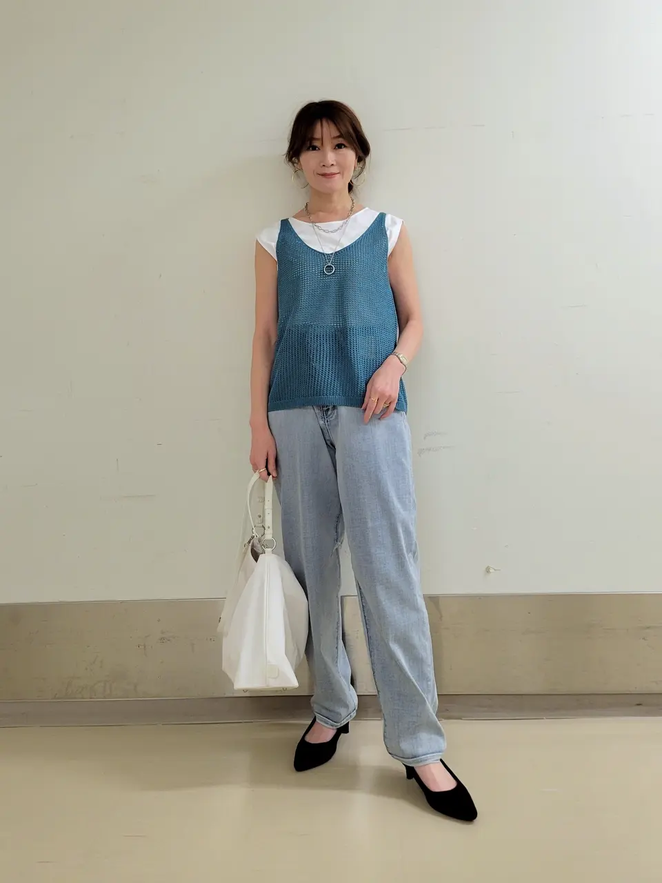 自由区 濱地 コーディネート画像