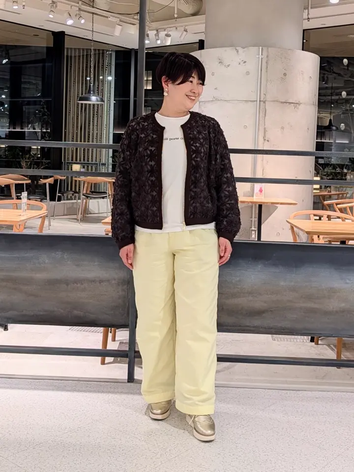 自由区 田中 コーディネート画像