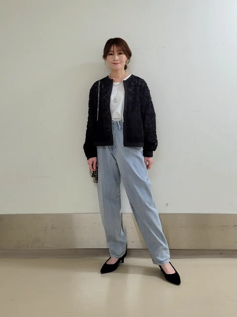 自由区 濱地 コーディネート画像