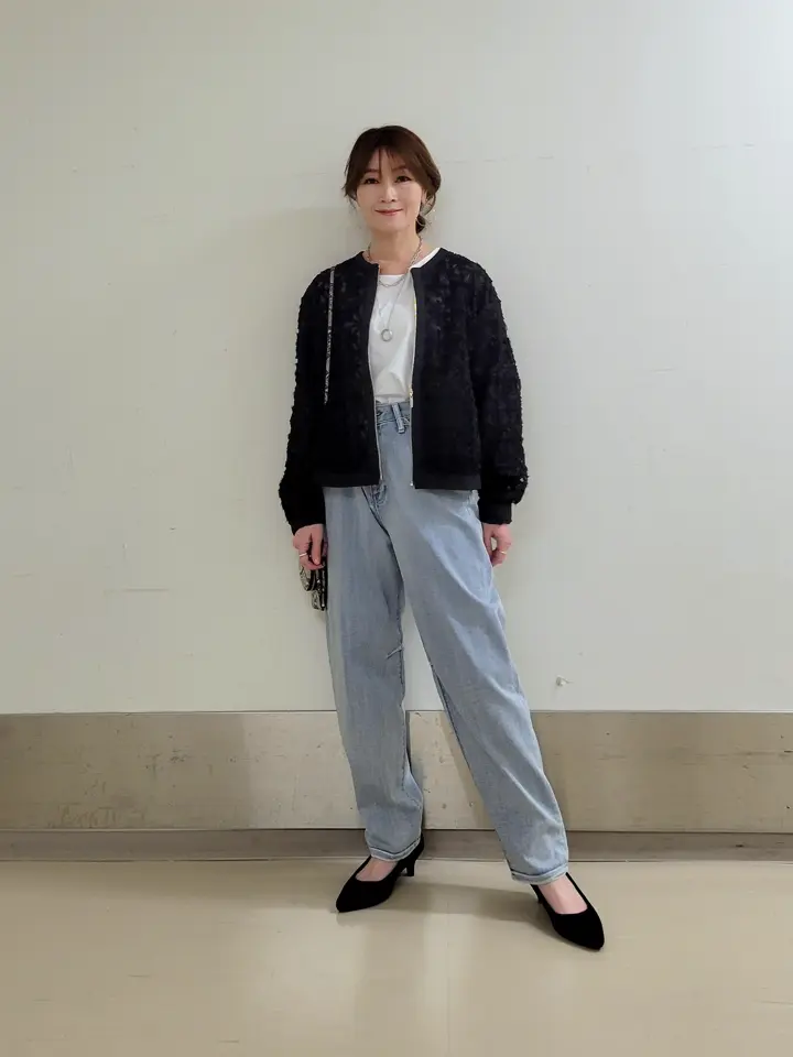 自由区 濱地 コーディネート画像