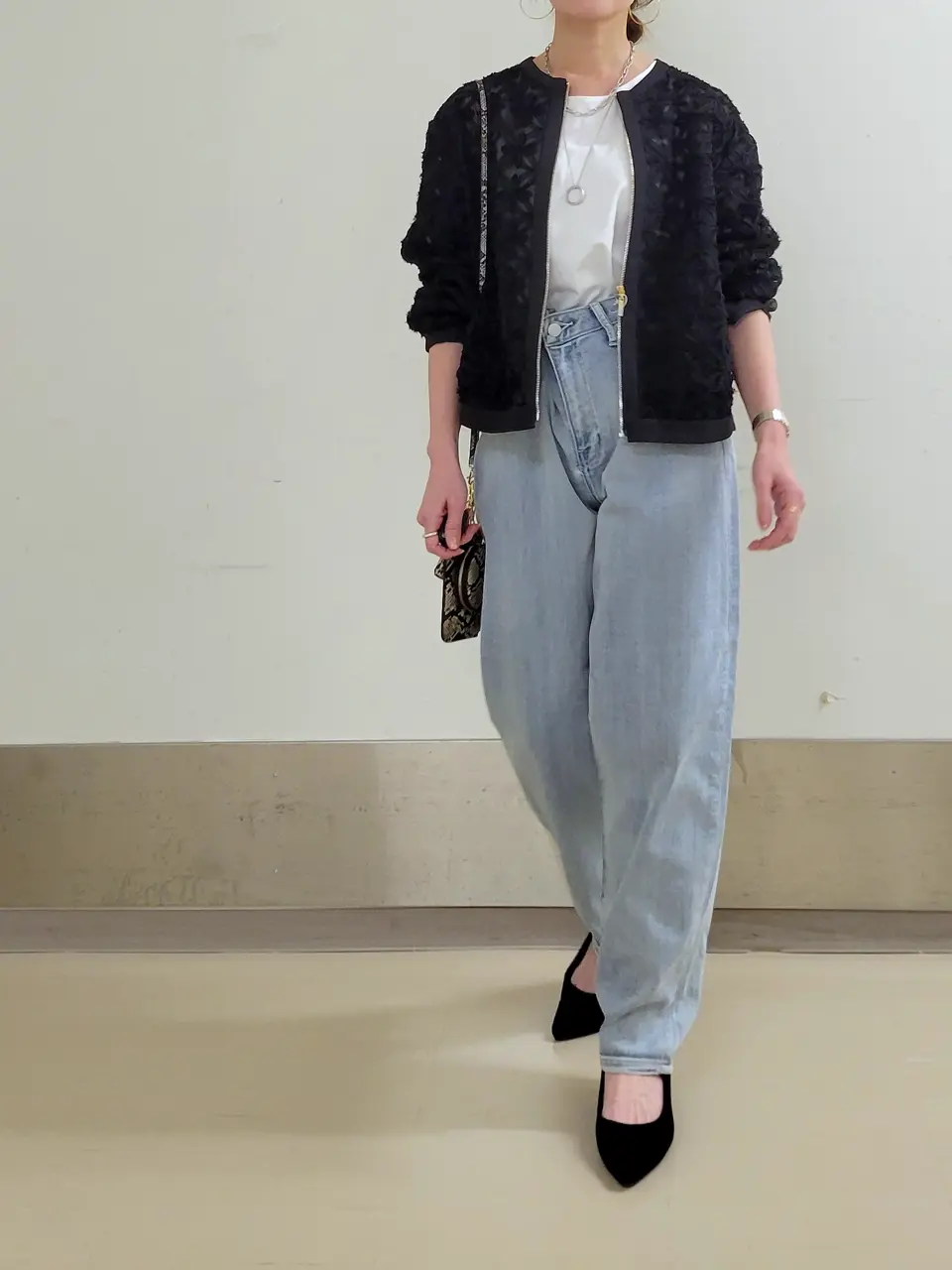 自由区 濱地 コーディネート画像