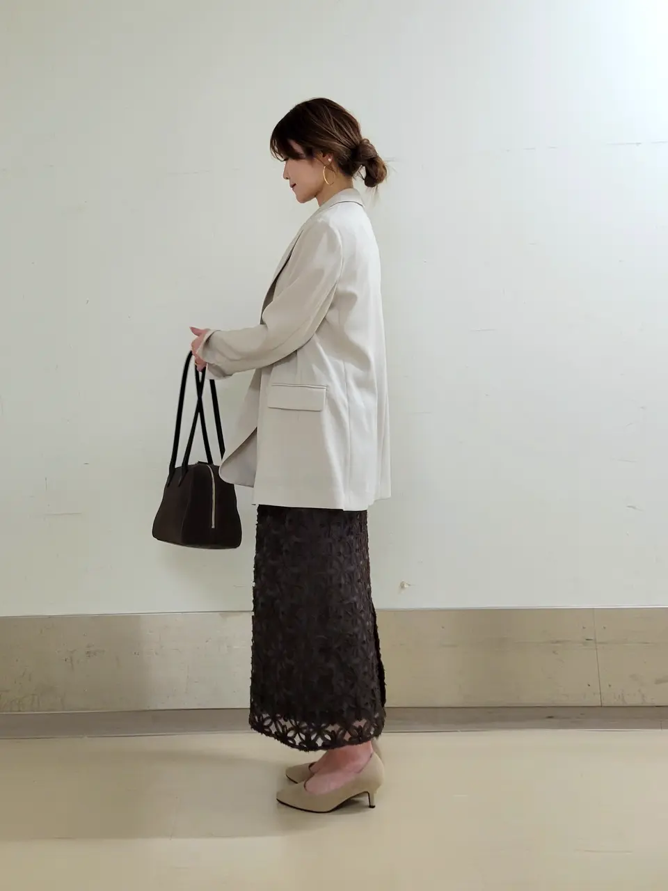 自由区 濱地 コーディネート画像