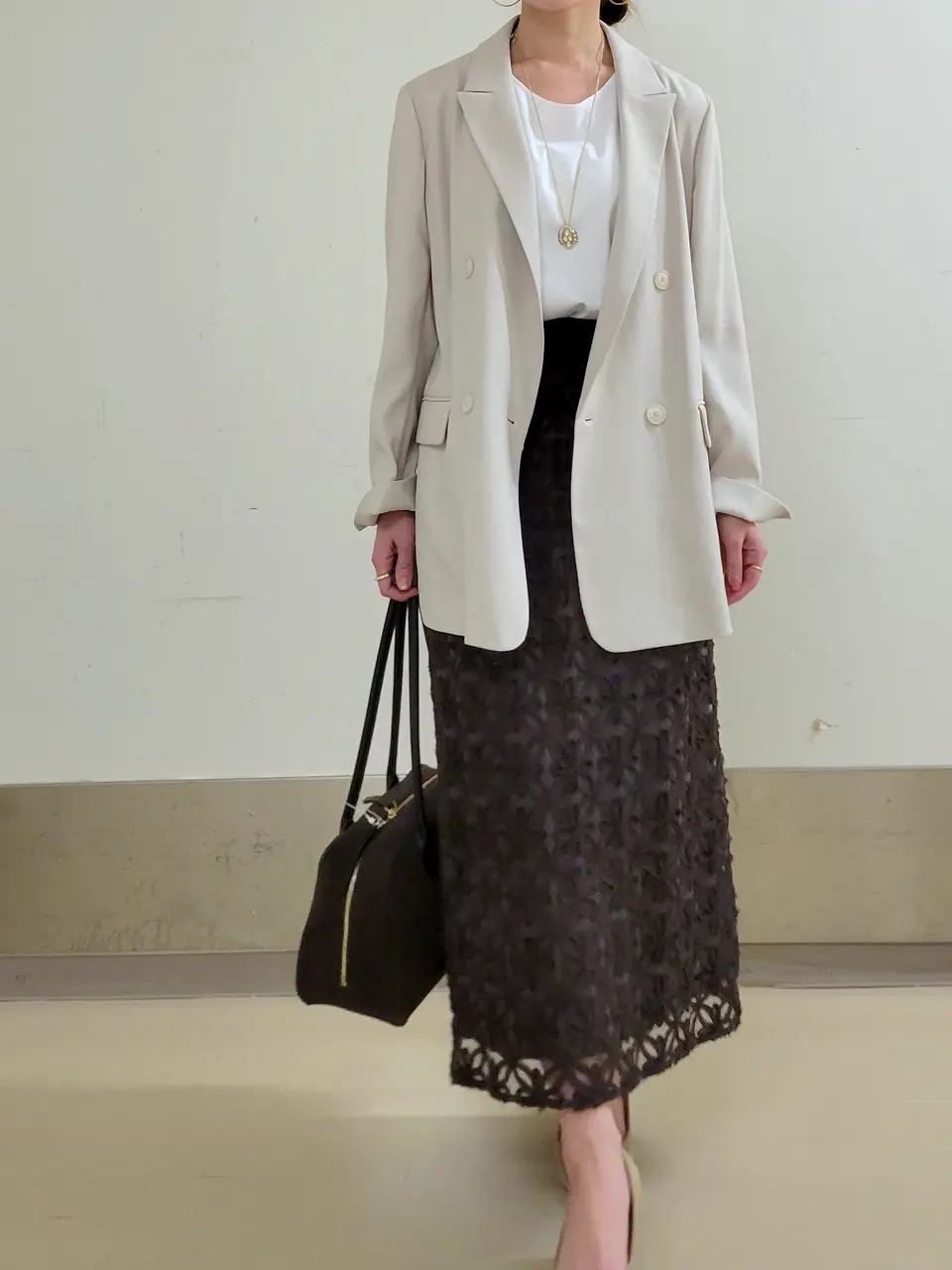 自由区 濱地 コーディネート画像