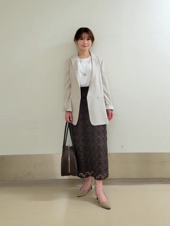 自由区 濱地 コーディネート画像