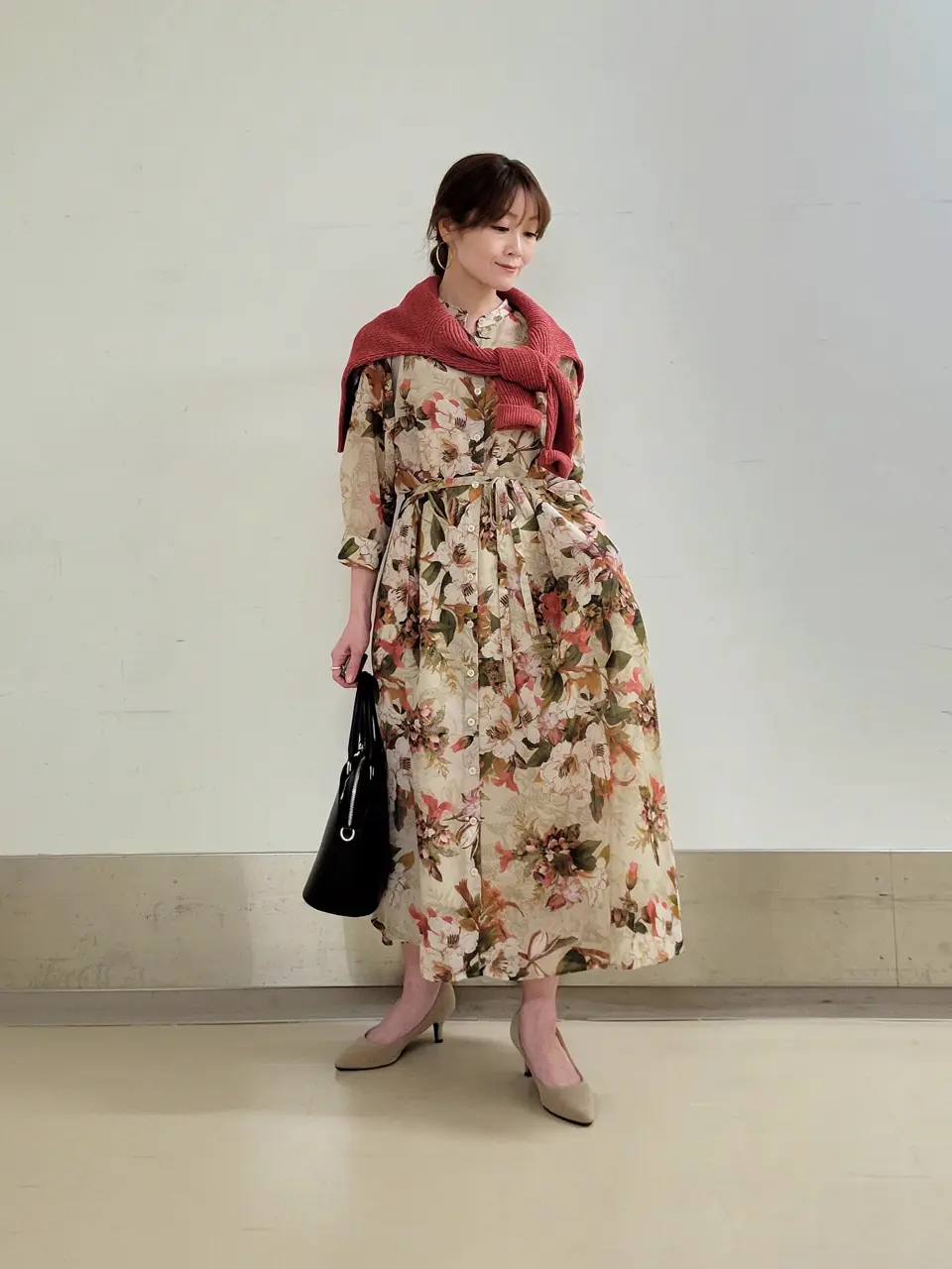 自由区 濱地 コーディネート画像