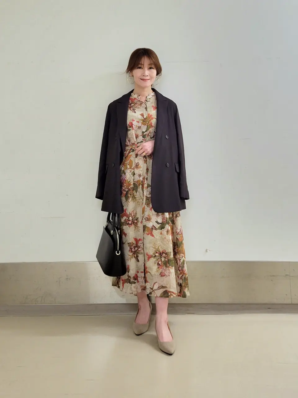 自由区 濱地 コーディネート画像