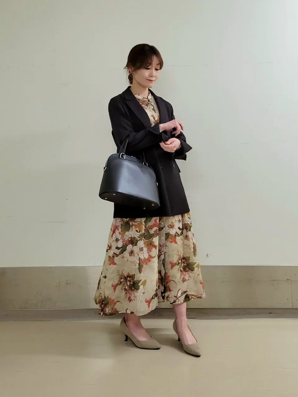 自由区 濱地 コーディネート画像