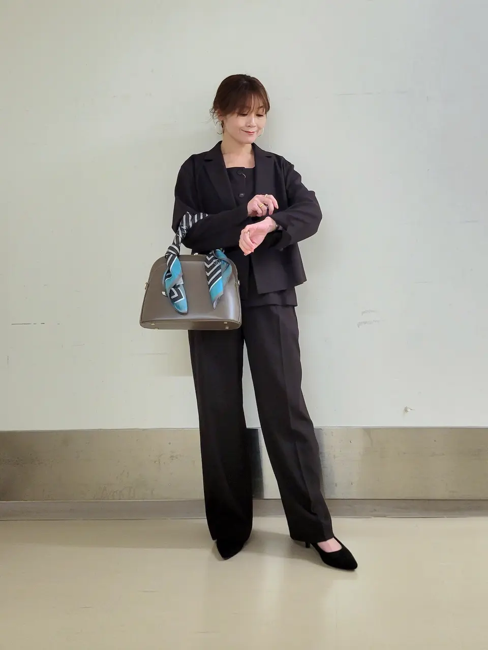 自由区 濱地 コーディネート画像