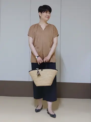 自由区 田中 コーディネート画像