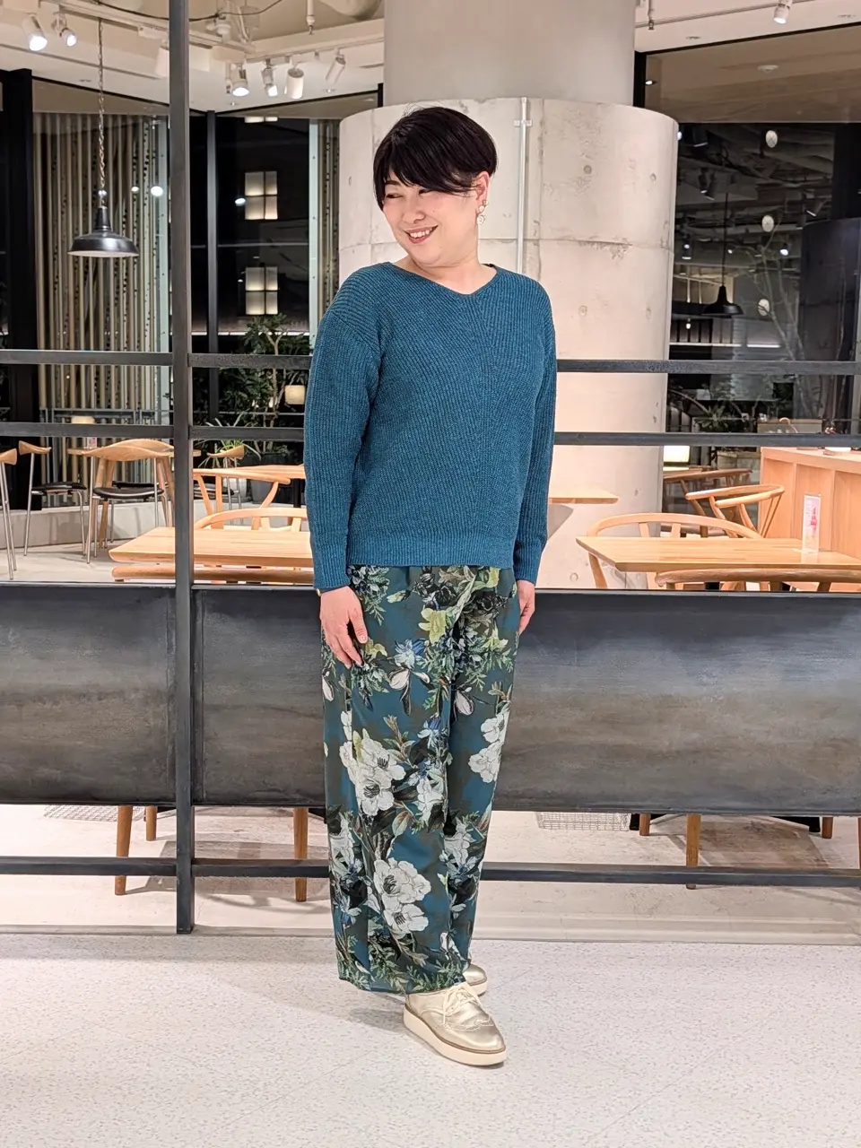 自由区 田中 コーディネート画像