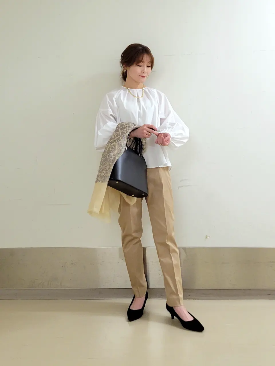 自由区 濱地 コーディネート画像