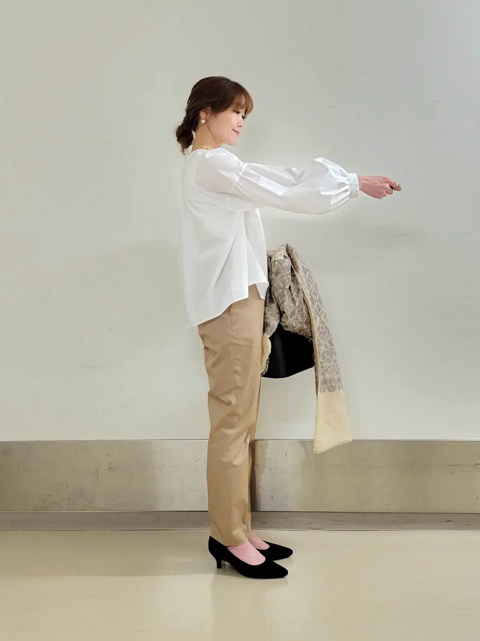 自由区 濱地 コーディネート画像