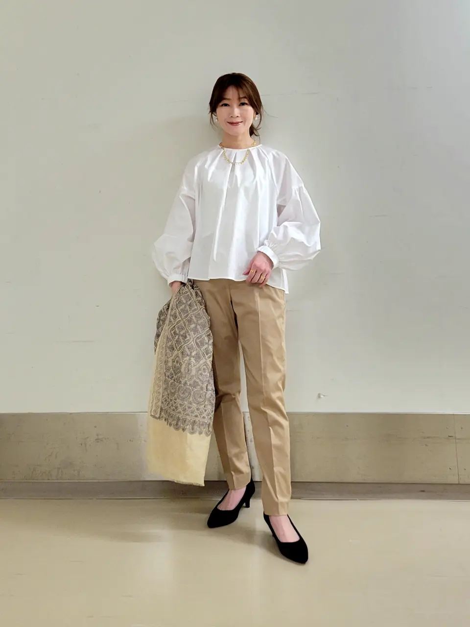 自由区 濱地 コーディネート画像