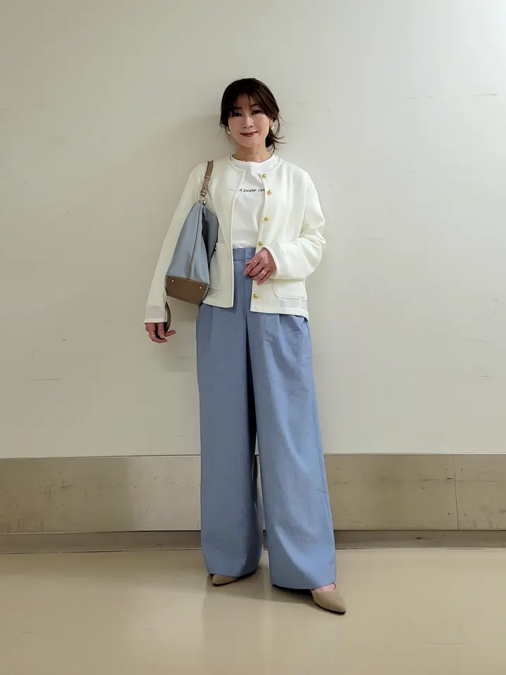 自由区 濱地 コーディネート画像