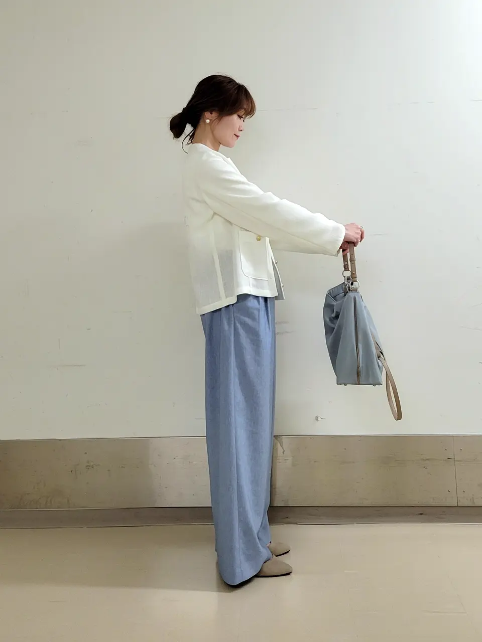 自由区 濱地 コーディネート画像