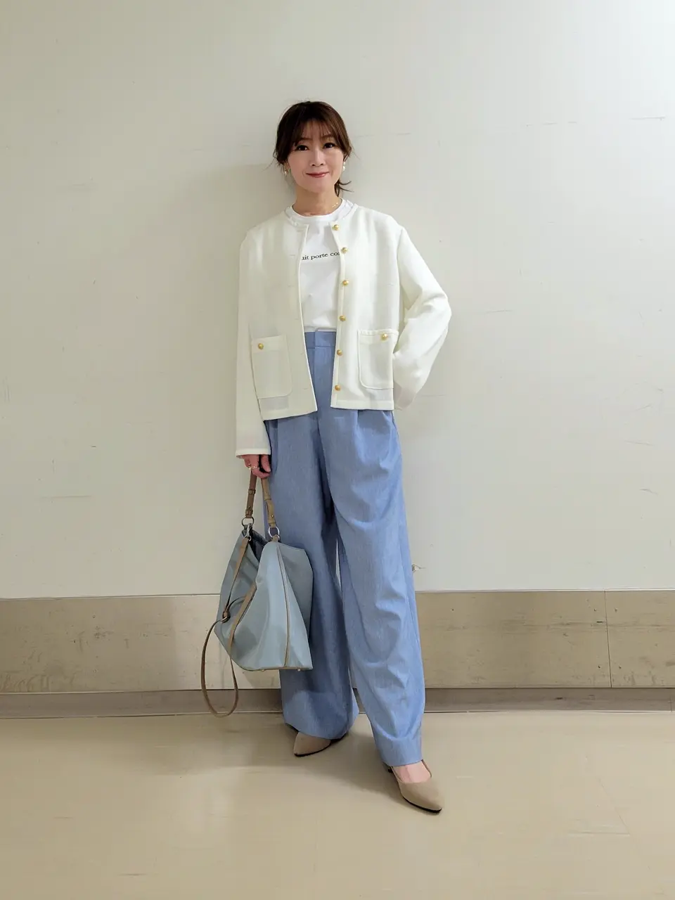 自由区 濱地 コーディネート画像