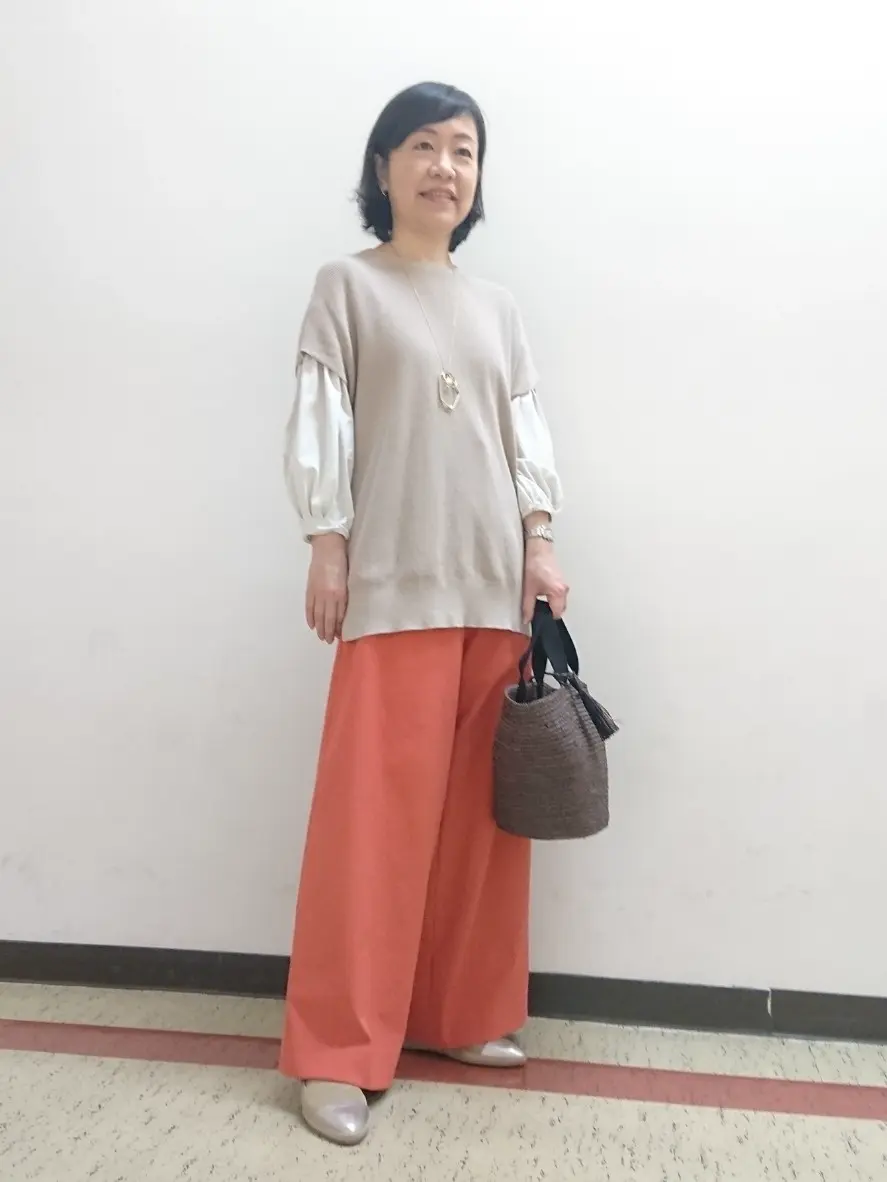 自由区 スタッフ コーディネート画像