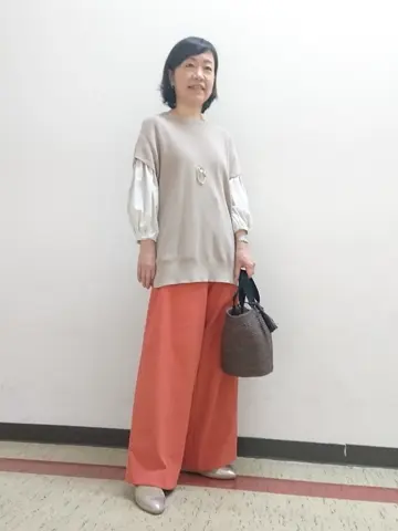 自由区 スタッフ コーディネート画像