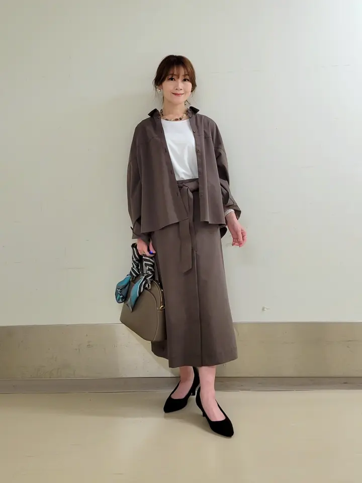 自由区 濱地 コーディネート画像