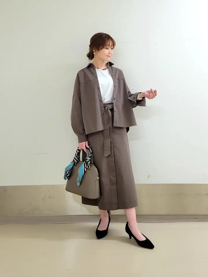 自由区 濱地 コーディネート画像