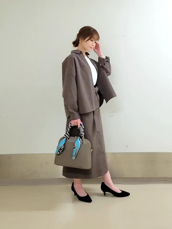 自由区 濱地 コーディネート画像