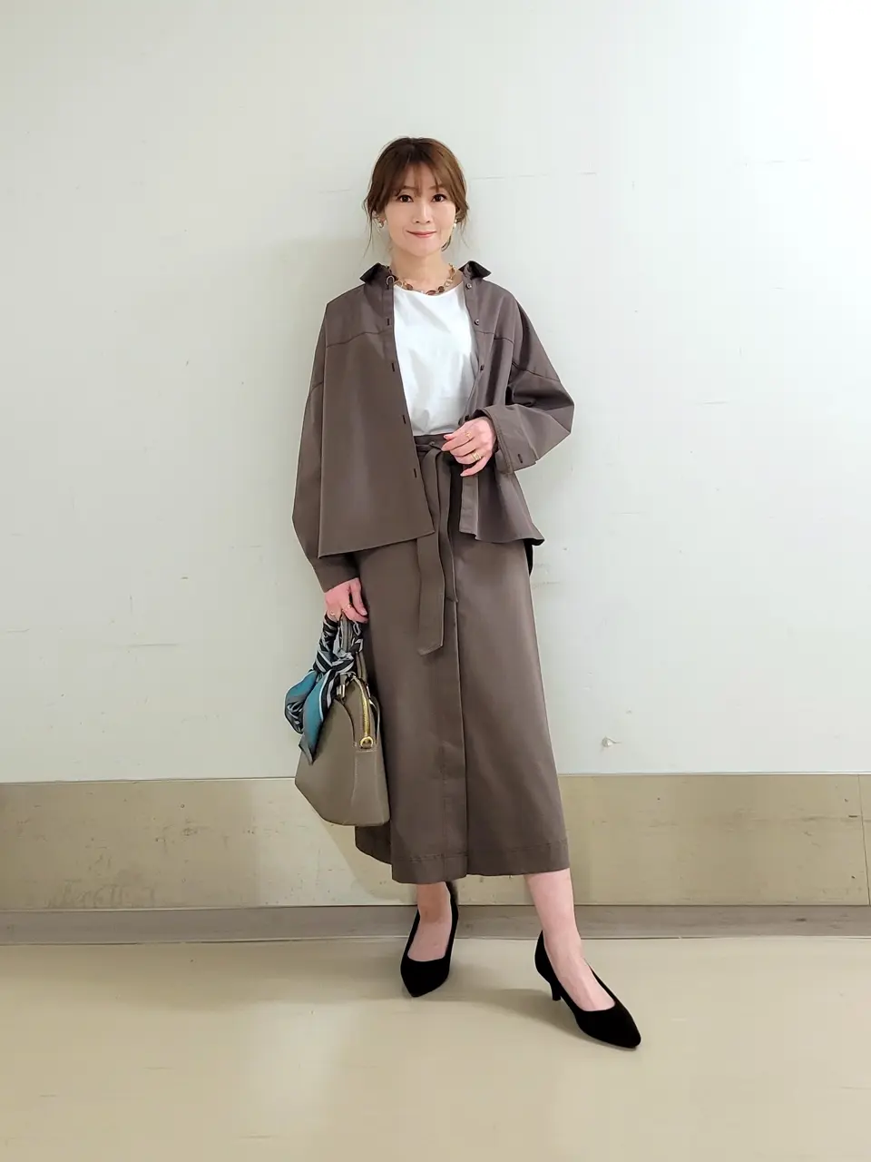 自由区 濱地 コーディネート画像