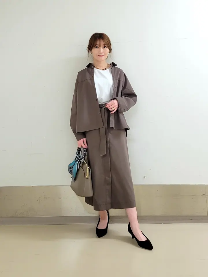 自由区 濱地 コーディネート画像