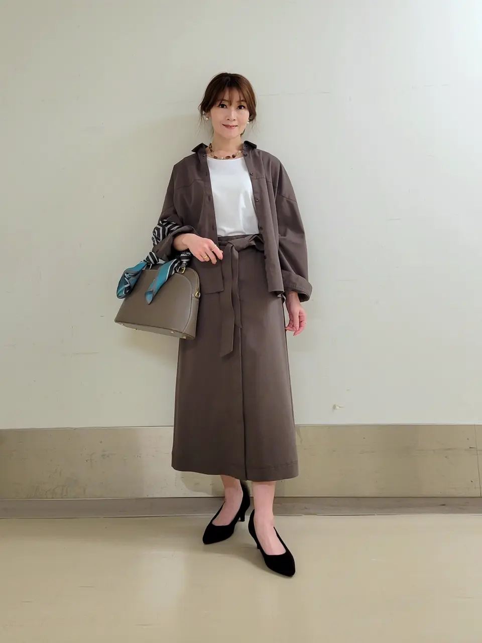 自由区 濱地 コーディネート画像