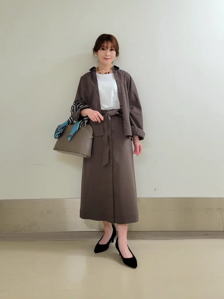 自由区 濱地 コーディネート画像