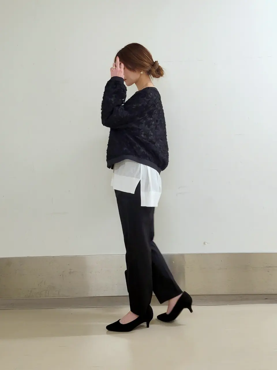 自由区 濱地 コーディネート画像