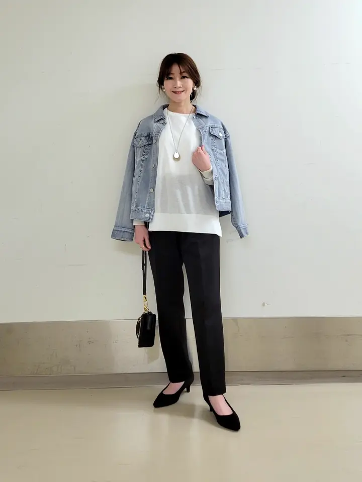 自由区 濱地 コーディネート画像