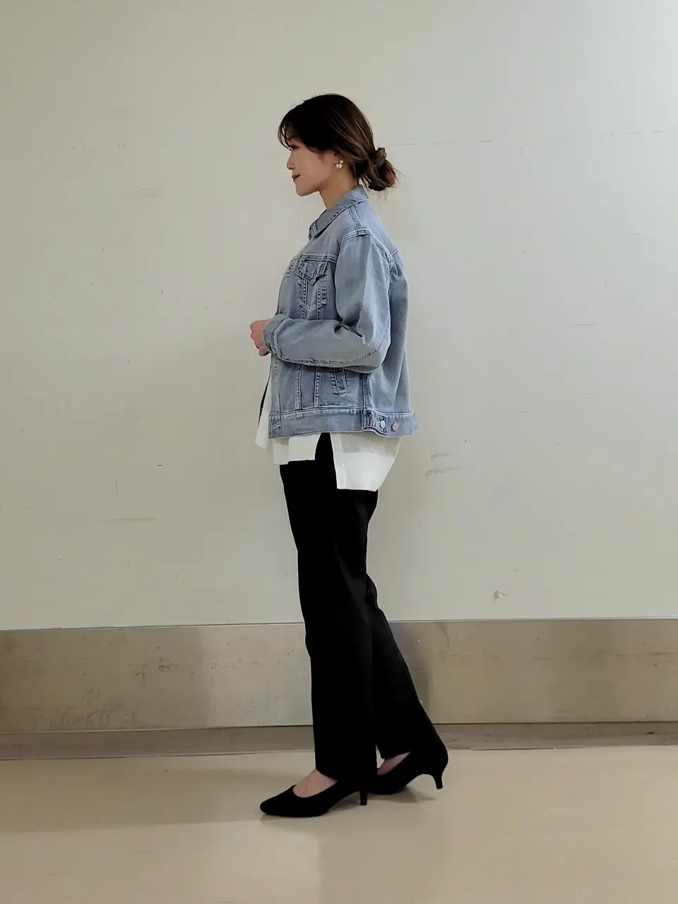 自由区 濱地 コーディネート画像