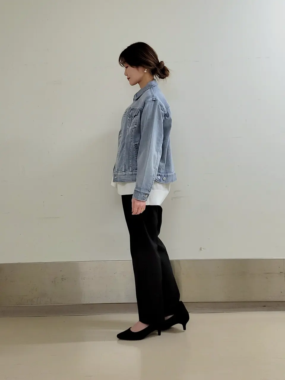 自由区 濱地 コーディネート画像