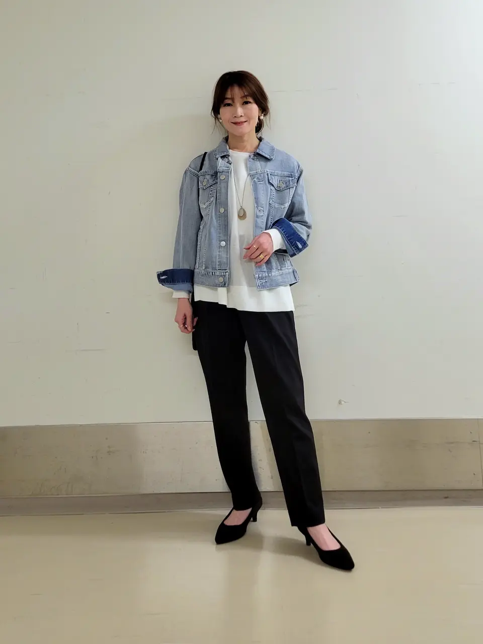 自由区 濱地 コーディネート画像