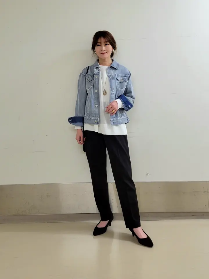 自由区 濱地 コーディネート画像