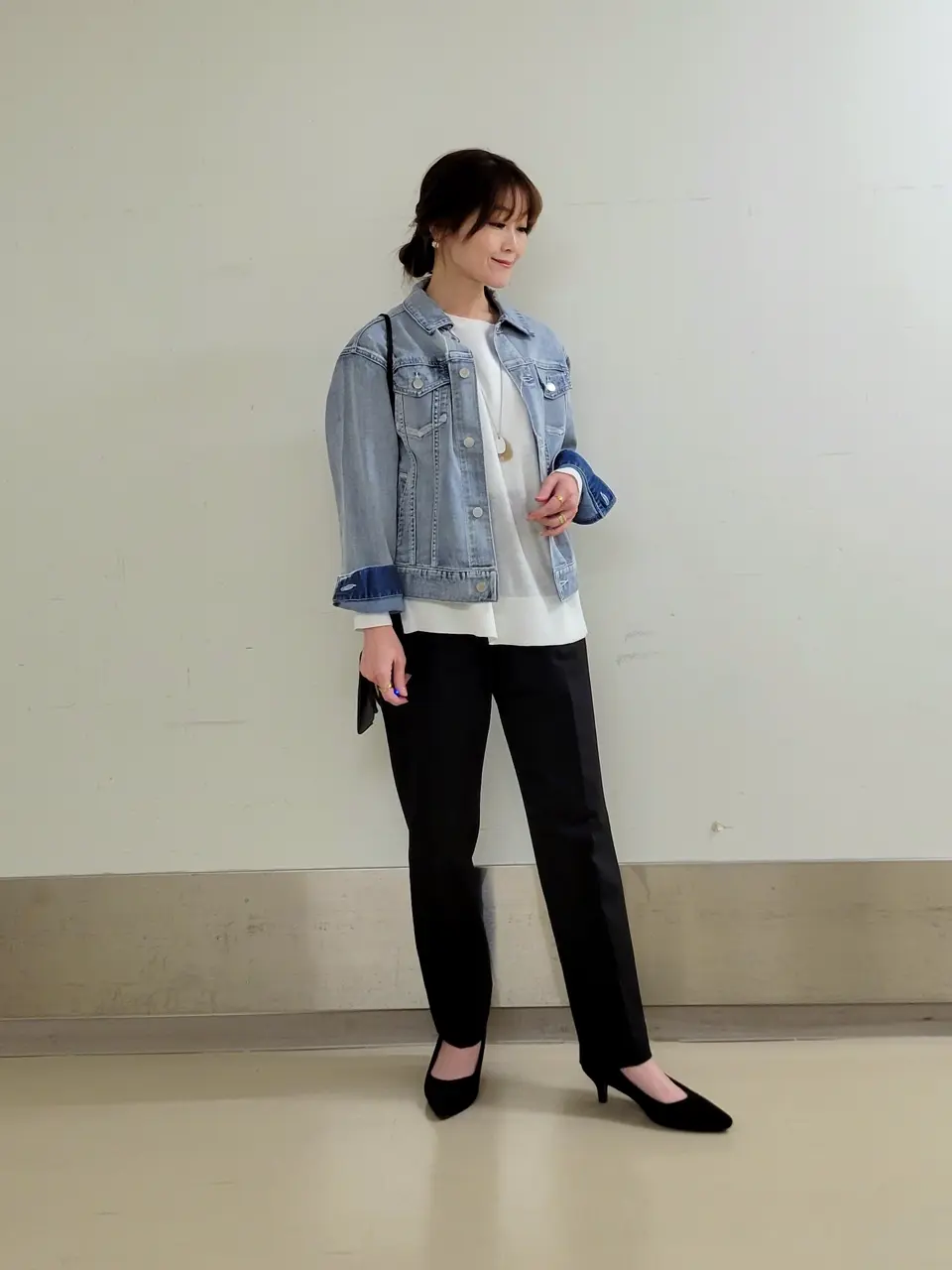 自由区 濱地 コーディネート画像