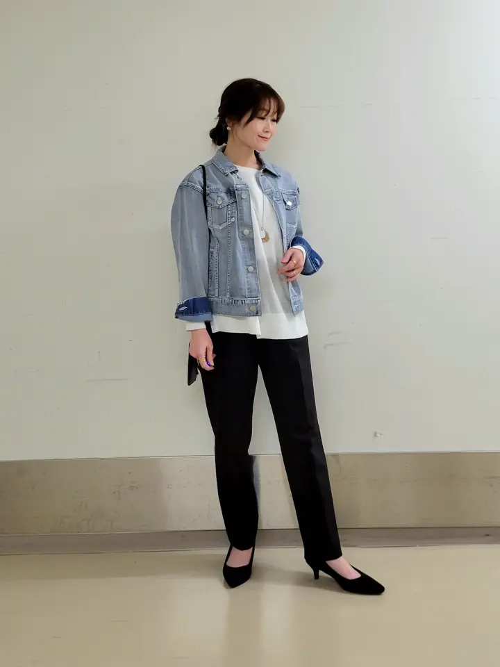 自由区 濱地 コーディネート画像