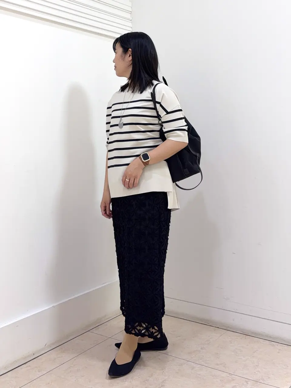 自由区 misato コーディネート画像