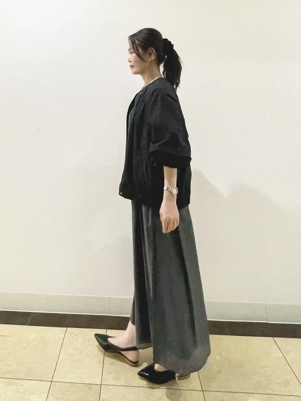 自由区 永石 コーディネート画像