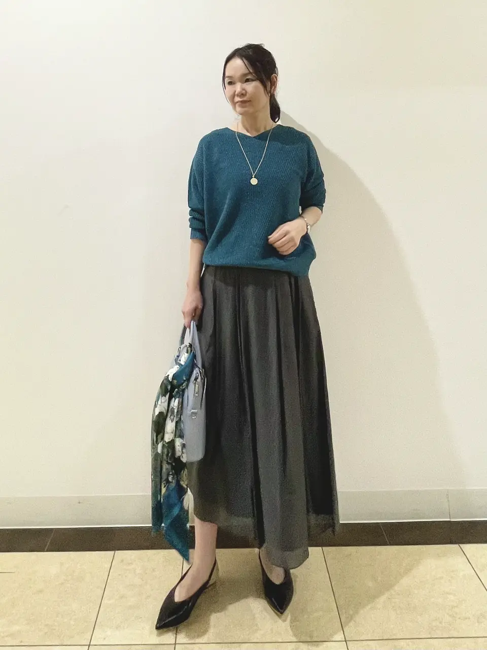 自由区 永石 コーディネート画像