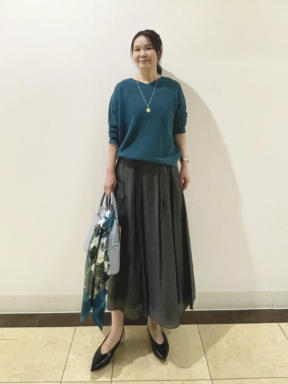 自由区 永石 コーディネート画像