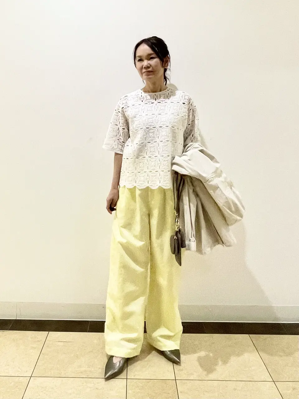 自由区 永石 コーディネート画像